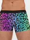 Мужские трусы боксеры / Неоновый градиент