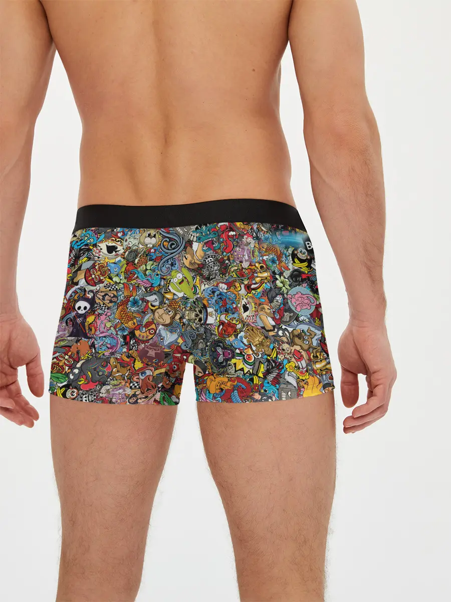 Мужские трусы боксеры / Стикеры