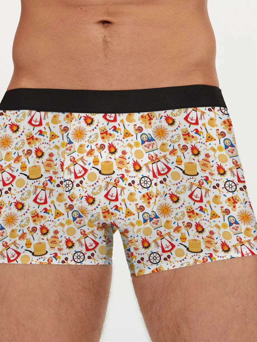 Мужские трусы боксеры / Масленица