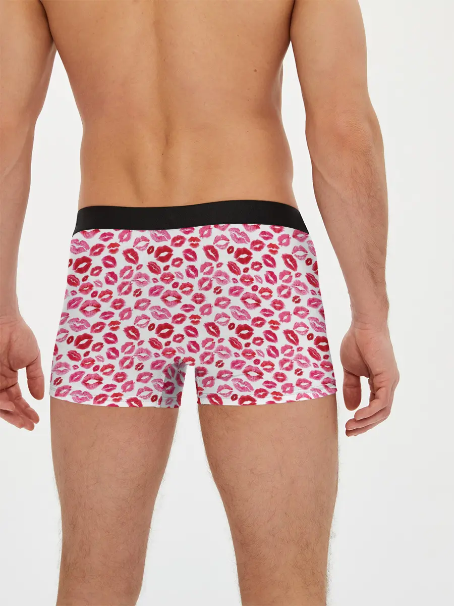 Мужские трусы боксеры / Поцелуи