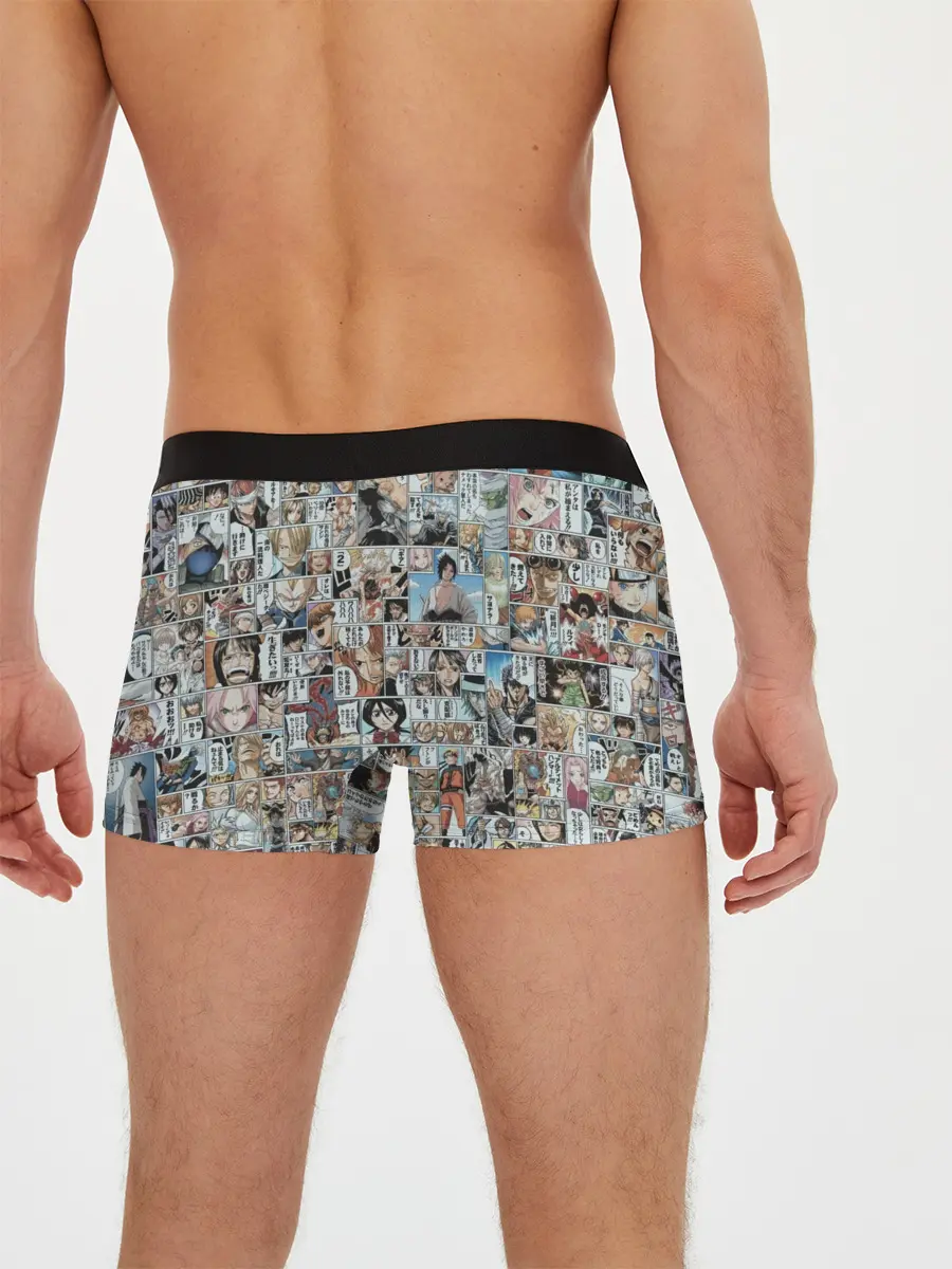 Мужские трусы боксеры / MANGA PATTERN