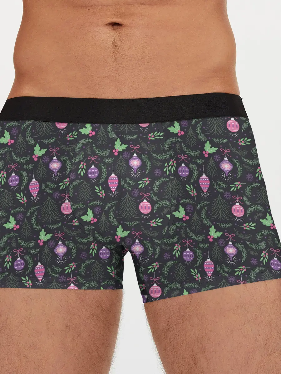 Мужские трусы боксеры / Новогоднее Украшение для Ёлки