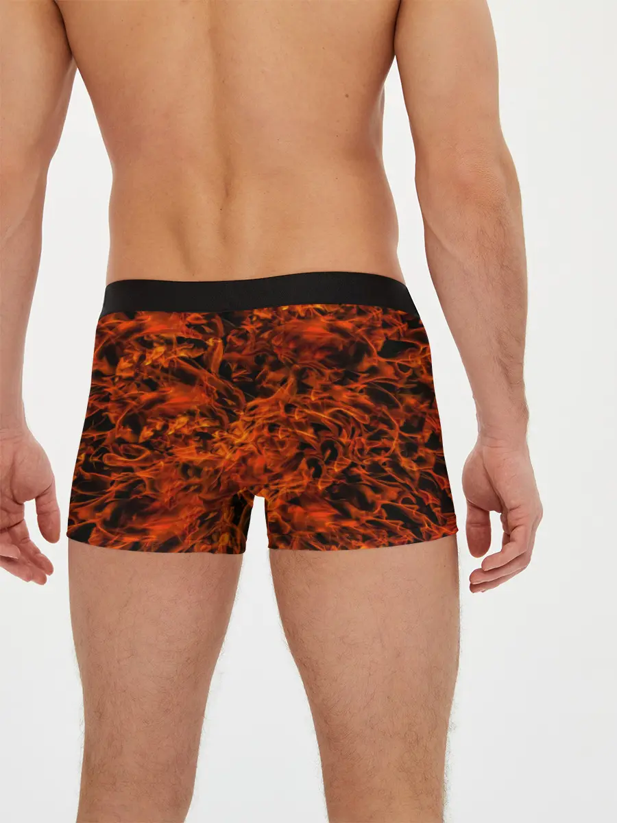 Мужские трусы боксеры / Пламя