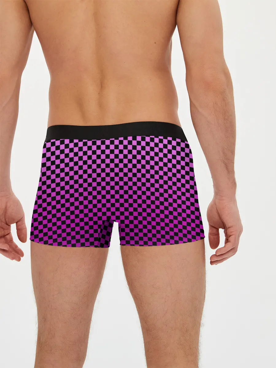 Мужские трусы боксеры / Checkerboard Color