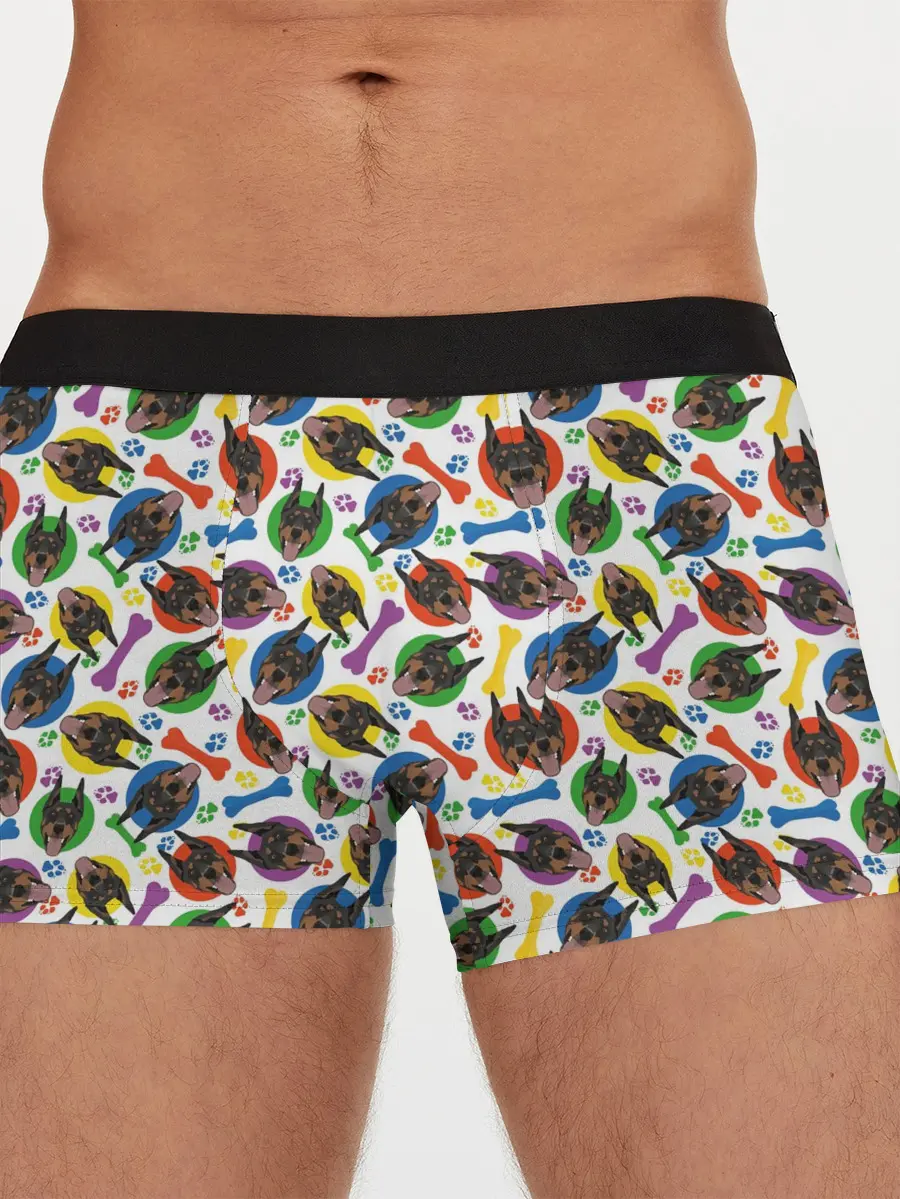 Мужские трусы боксеры / Доберман
