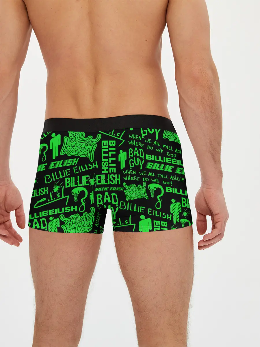 Мужские трусы боксеры / BILLIE EILISH.