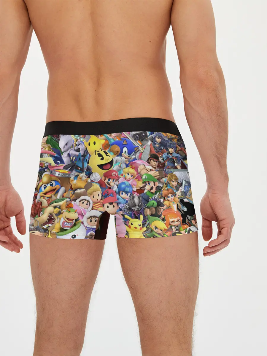 Мужские трусы боксеры / Super Smash Bros