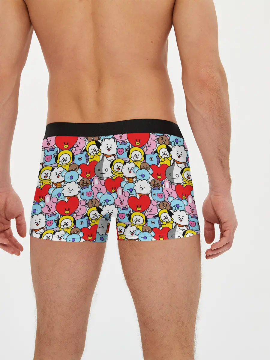 Мужские трусы боксеры / BT21 / BTS