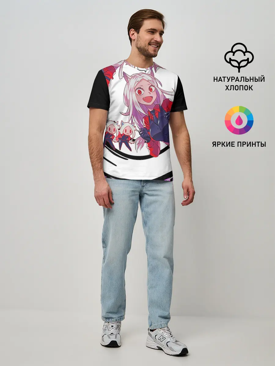 Мужская базовая футболка / Helltaker