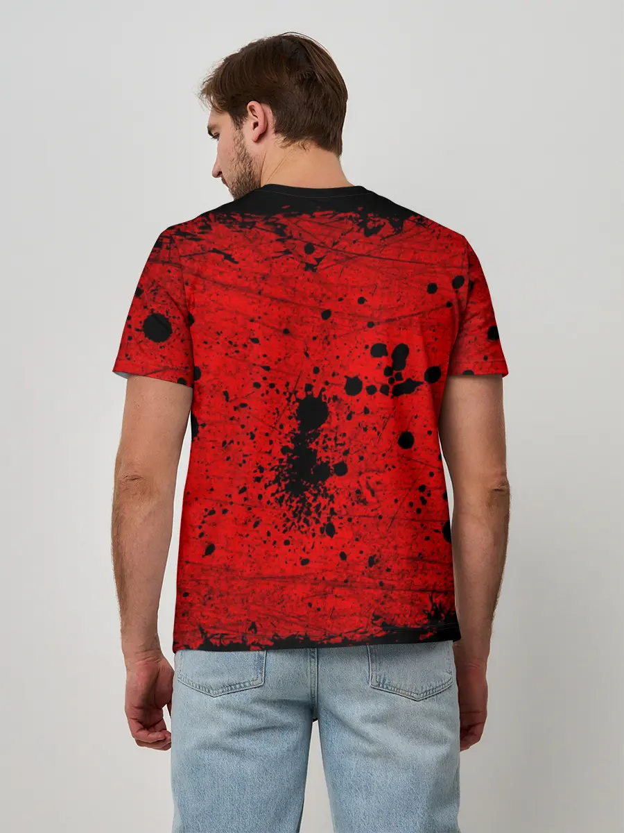 Мужская базовая футболка / Линкин Парк Рок