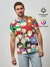 Мужская базовая футболка / South Park персонажи