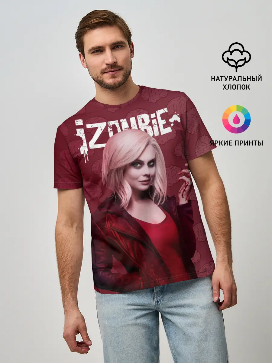 Мужская базовая футболка / i-ZOMBIE