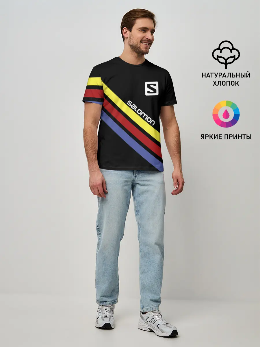 Мужская базовая футболка / Salomon