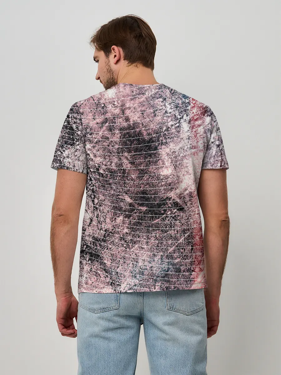 Мужская базовая футболка / Опасный Дазай Осаму