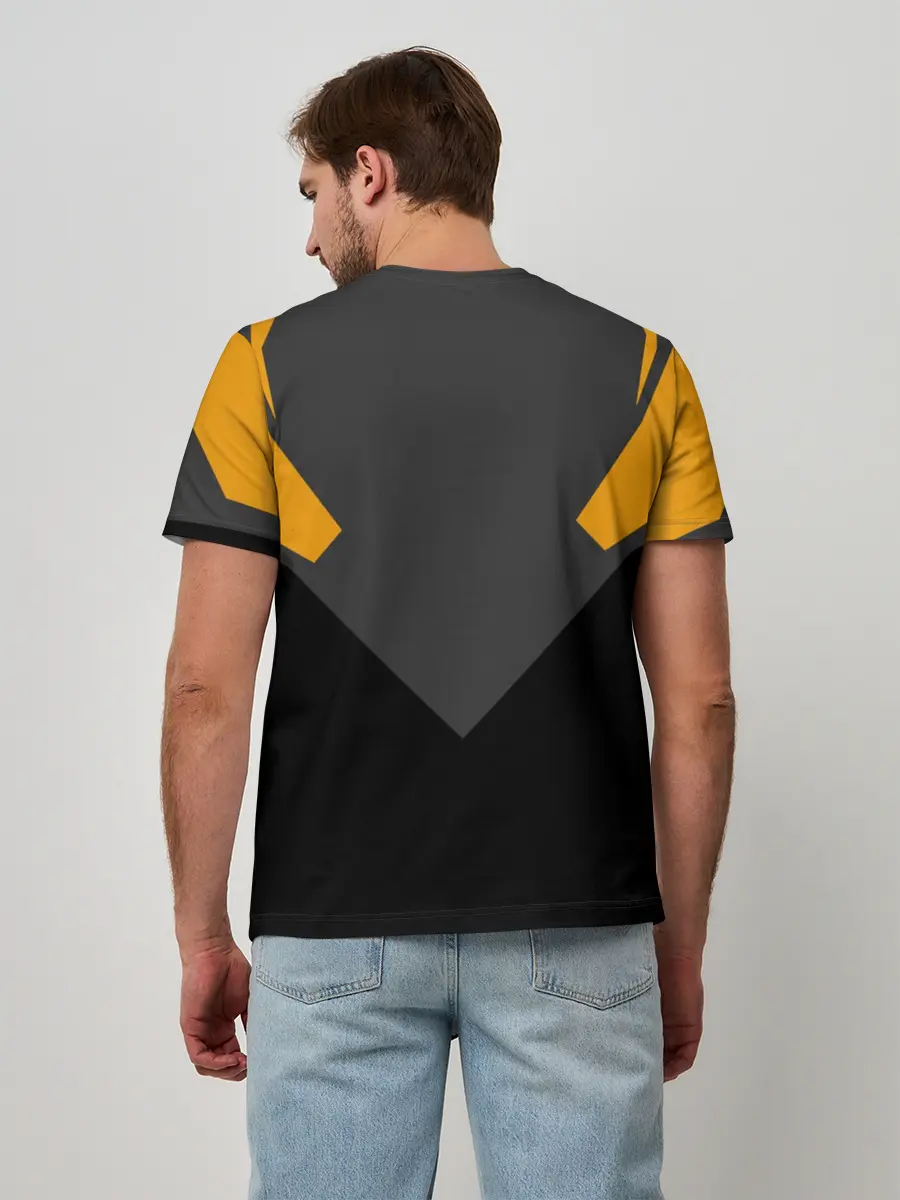 Мужская базовая футболка / Хвост Феи абстрация