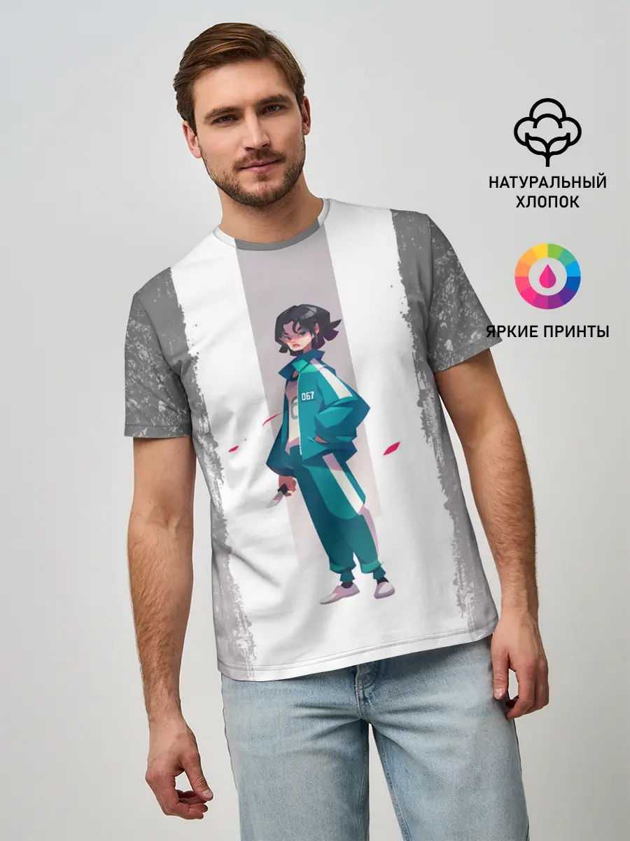 Мужская базовая футболка / 067 | Кан Сэ Бёк