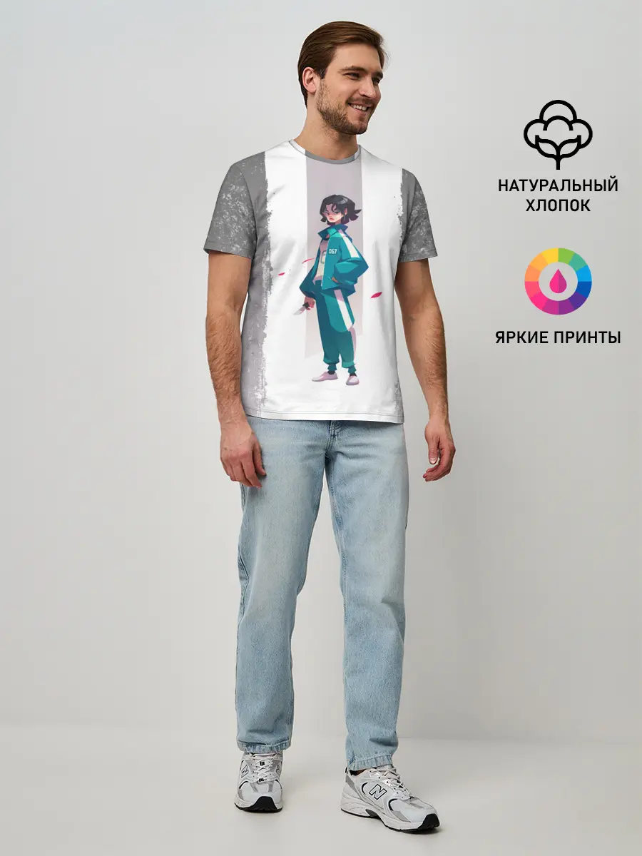 Мужская базовая футболка / 067 | Кан Сэ Бёк