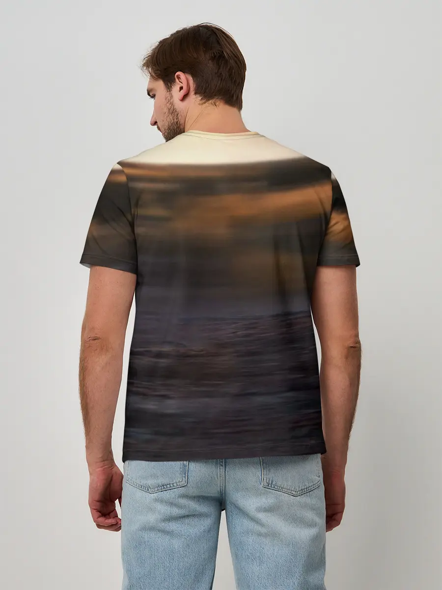 Мужская базовая футболка / Солнечный зайчик