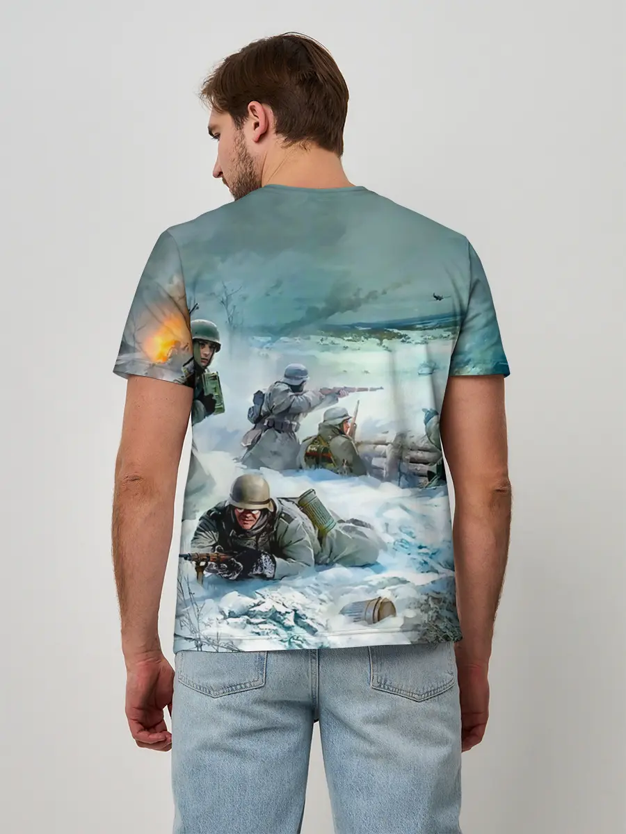 Мужская базовая футболка / Sabaton