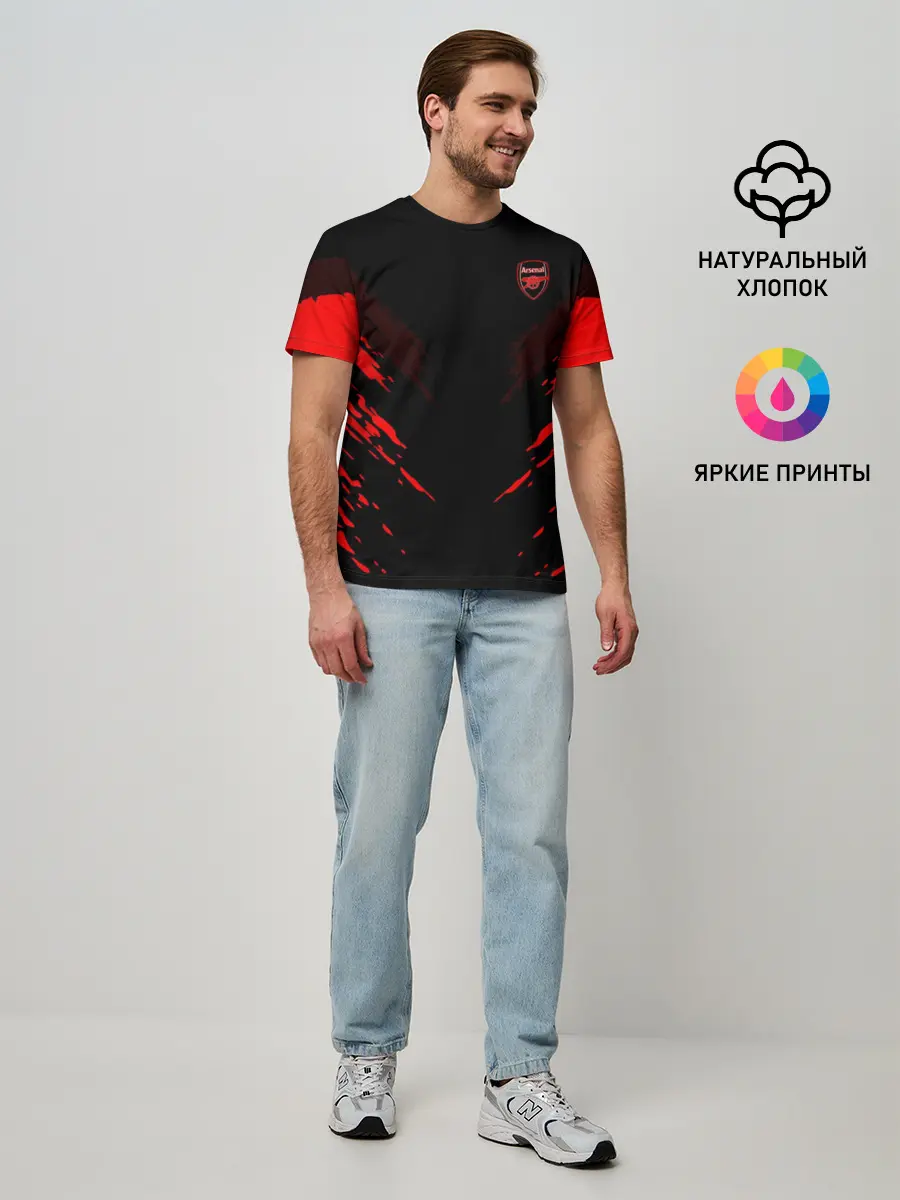 Мужская базовая футболка / ARSENAL 2018 SPORT