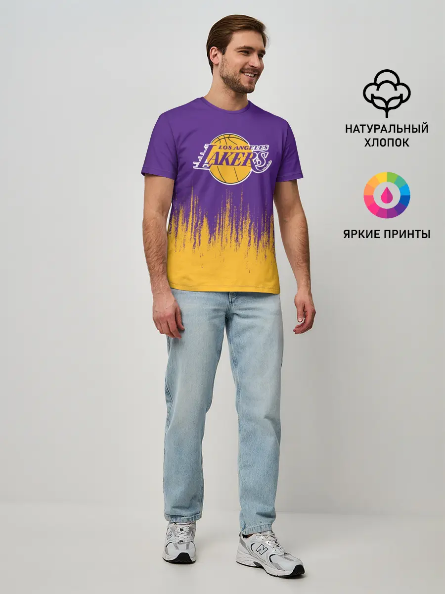 Мужская базовая футболка / LA LAKERS