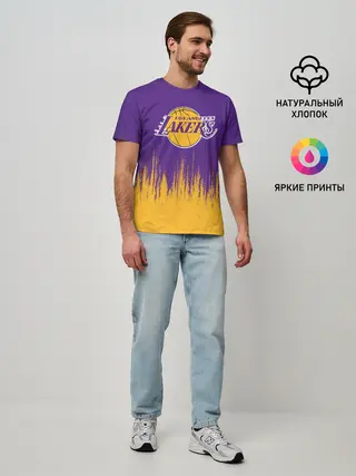 Мужская базовая футболка / LA LAKERS