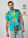 Мужская базовая футболка / Кленовый листочек