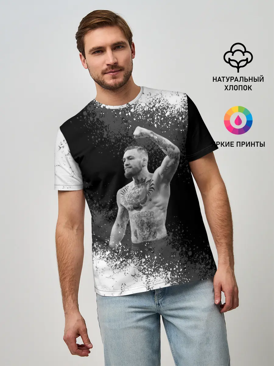 Мужская базовая футболка / Conor McGregor | Конор МакГрегор