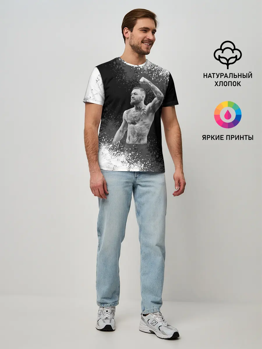Мужская базовая футболка / Conor McGregor | Конор МакГрегор