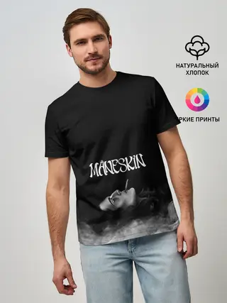 Мужская базовая футболка / Дамиано Давид | Монэскин