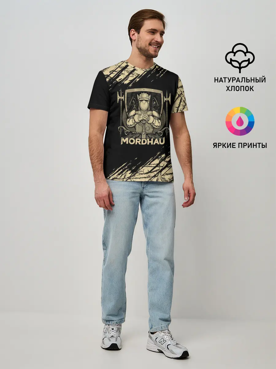 Мужская базовая футболка / Mordhau
