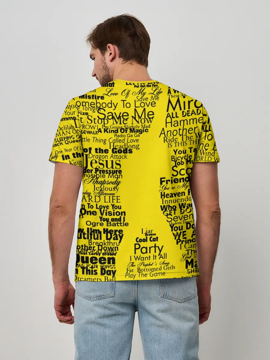 Мужская базовая футболка / Queen