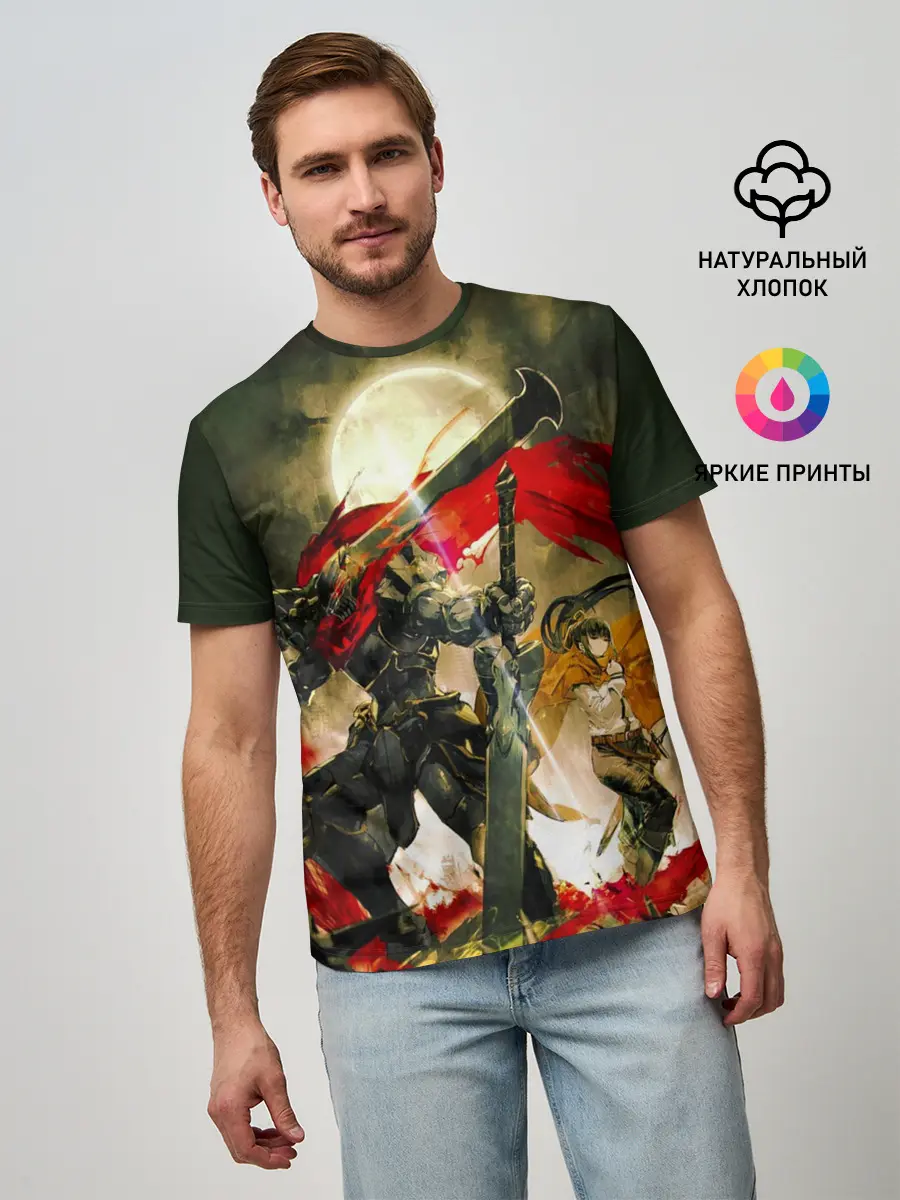 Мужская базовая футболка / Momonga & Narberal Gamma