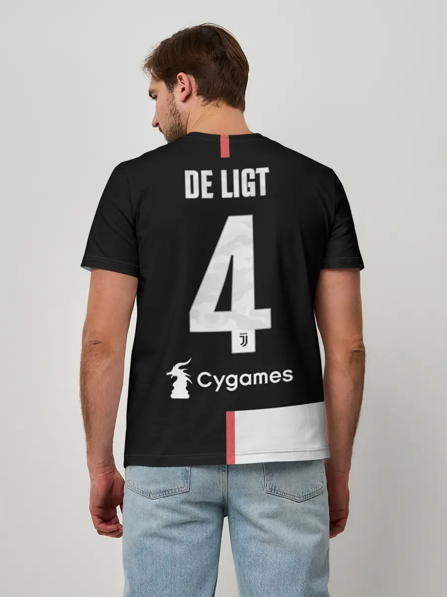 Мужская базовая футболка / Де Лигт домашняя 2020
