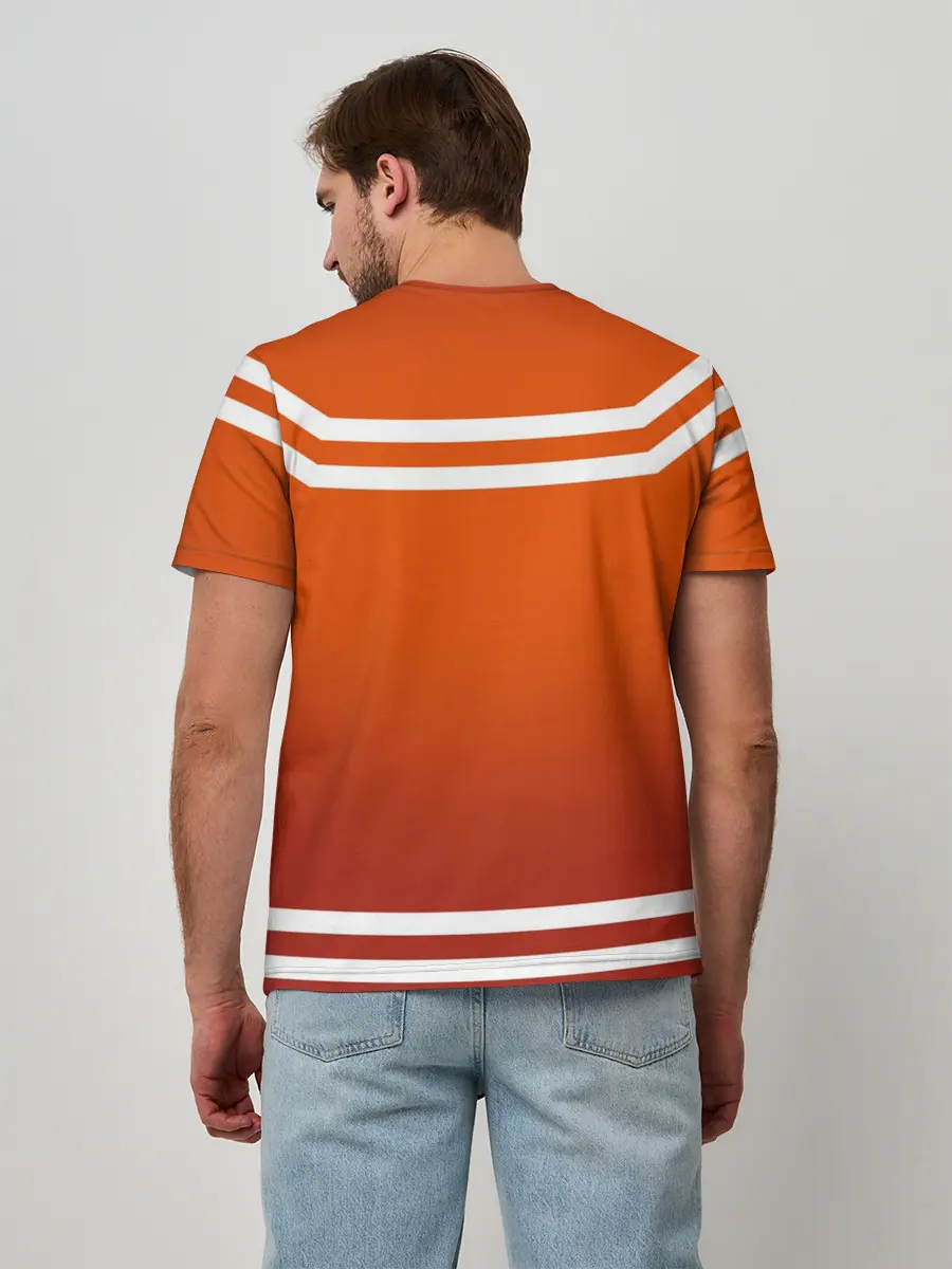 Мужская базовая футболка / Пожарная форма