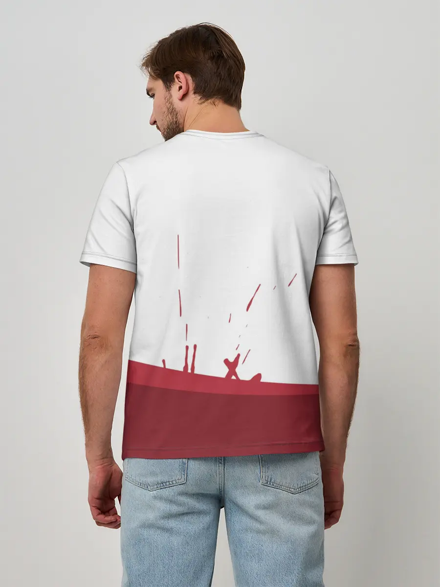 Мужская базовая футболка / Боец Баки