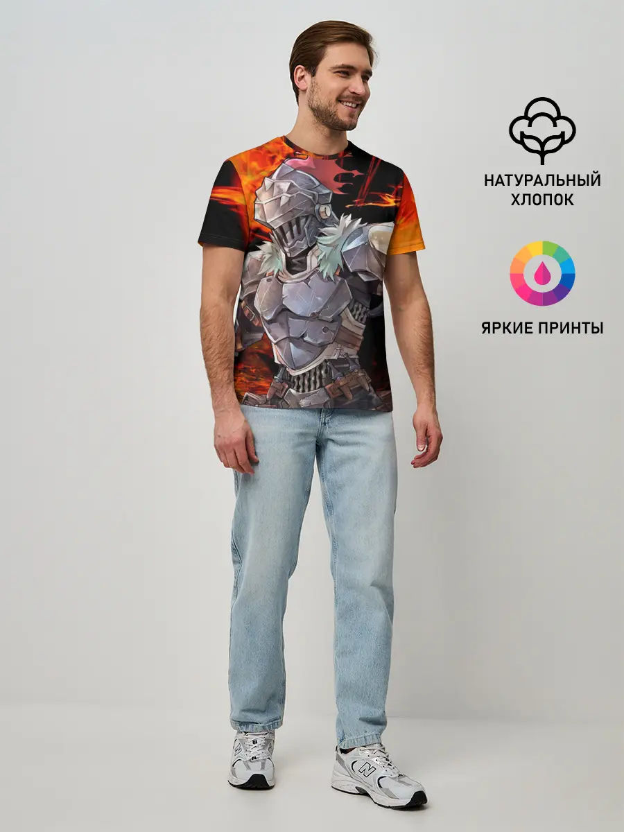 Мужская базовая футболка / Goblin Slayer 2