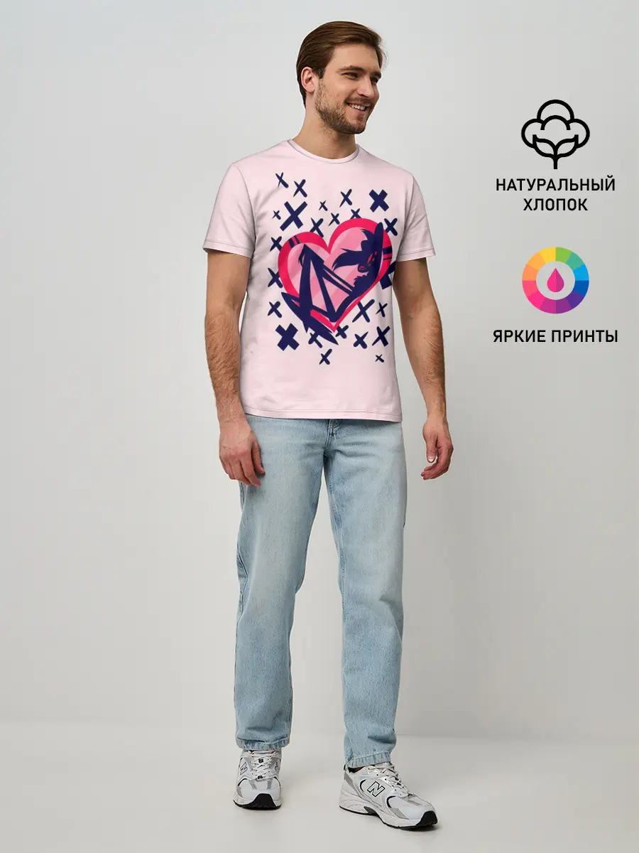 Мужская базовая футболка / Отель Хазбин