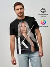 Мужская базовая футболка / Ким Кардашьян