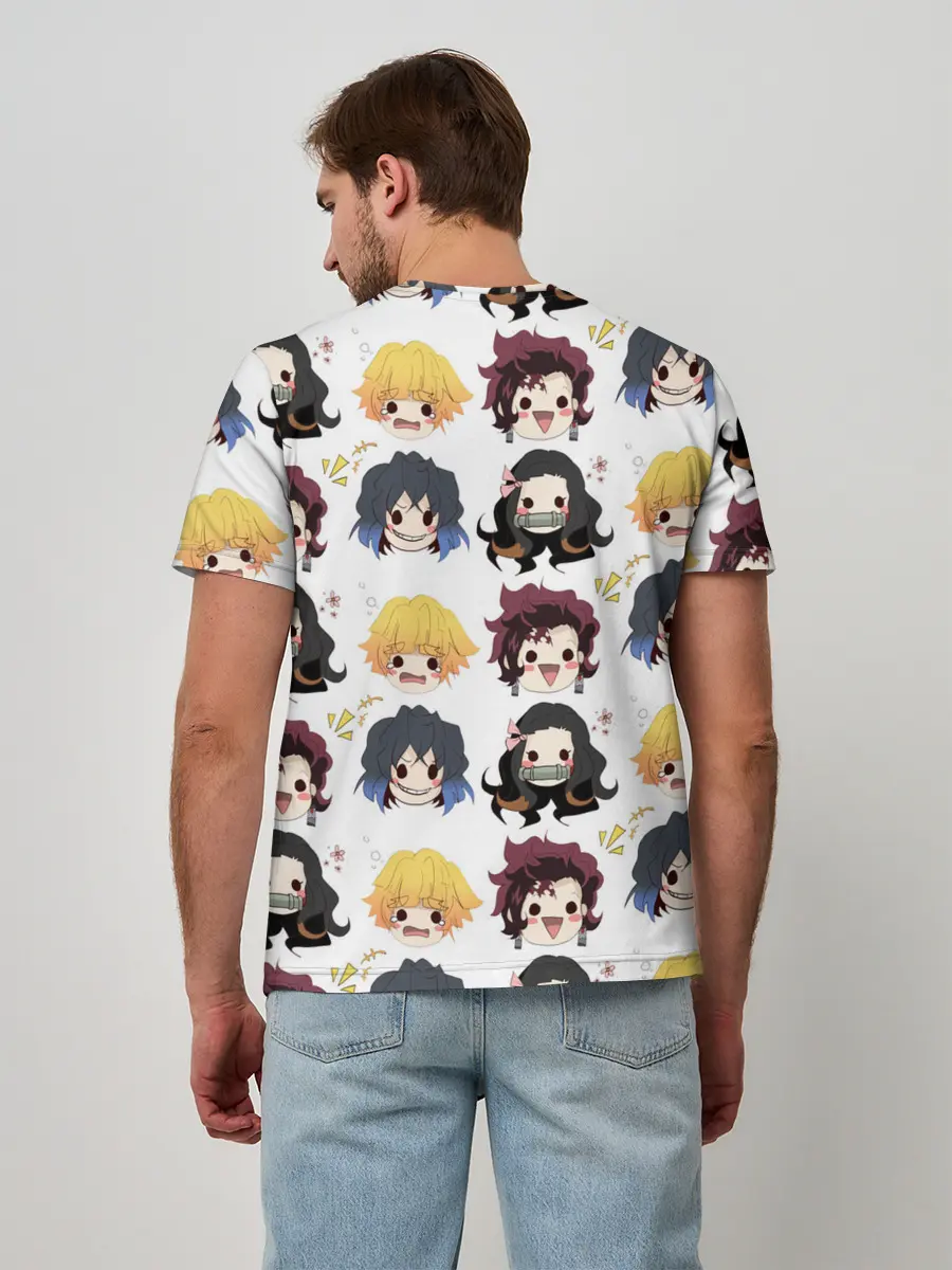 Мужская базовая футболка / Клинок, рассекающий демонов