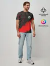 Мужская базовая футболка / GARENA RED LINE