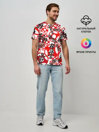 Мужская базовая футболка / Каратэ киокушинкай