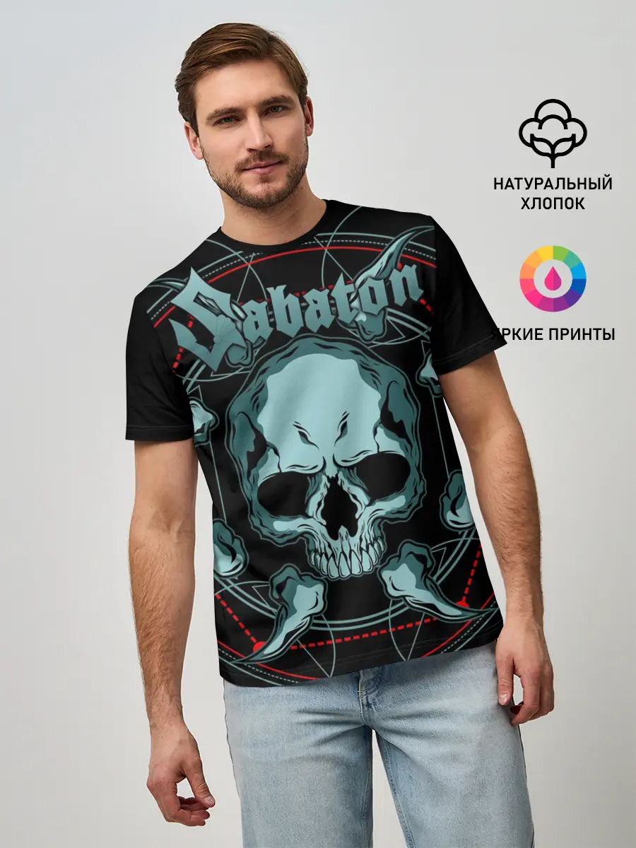 Мужская базовая футболка / SABATON