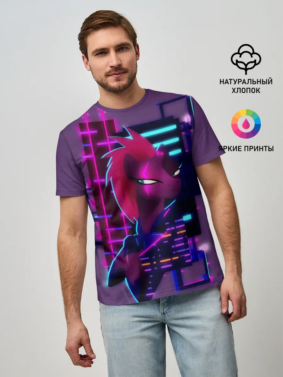 Мужская базовая футболка / Мой маленький пони