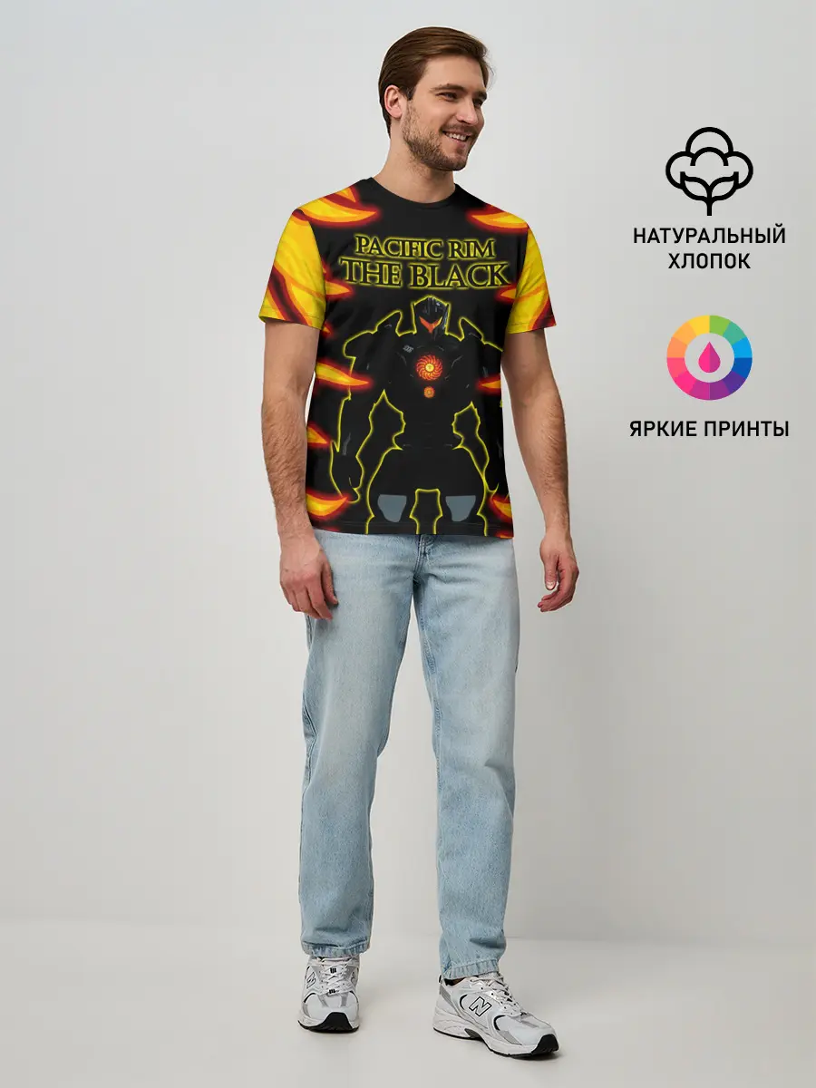 Мужская базовая футболка / Тихоокеанский рубеж