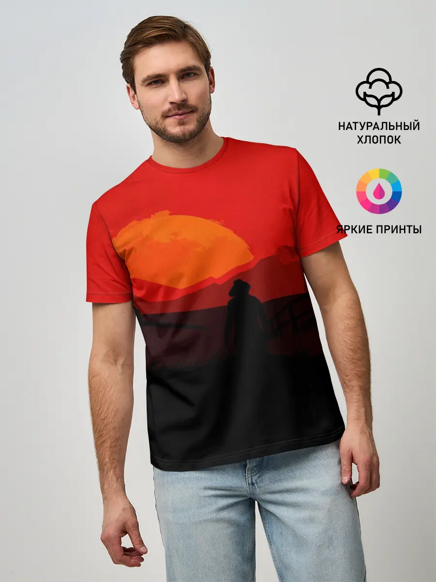 Мужская базовая футболка / RDR2