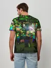 Мужская базовая футболка / MINECRAFT Creeper