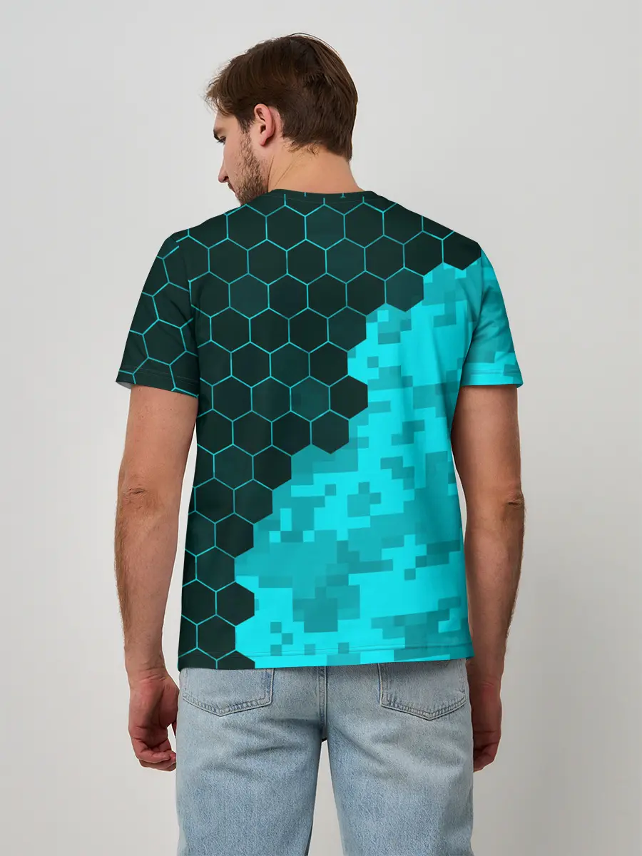 Мужская базовая футболка / MINECRAFT / МАЙНКРАФТ