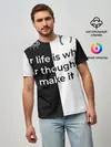 Мужская базовая футболка / Our life