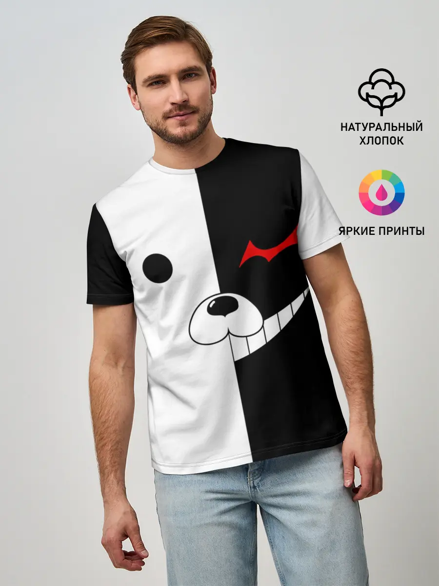 Мужская базовая футболка / Monokuma
